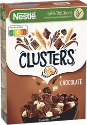 CLUSTERS Nestle cerealien chocolate 330g, 8 pcs