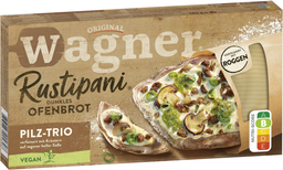 WAGNER Pizza Rustipani Pilz Trio Vegan 185 g