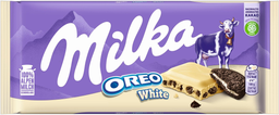 MONDELEZ MILKA Oreo White Chocolate branco e bolachas 100 g