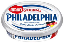 PHILADELPHIA klassisch doppelrahmstufe 195g, 20 pcs