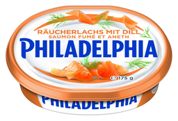 PHILADELPHIA räucherlachs mit dill 175g