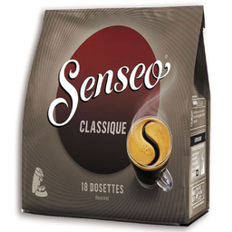 SENSEO Café moulu classique ,18 dosettes soit 125 g