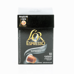 MAISON DU CAFE Café L'Or Espresso Suprémo 10 Cápsulas 52 g