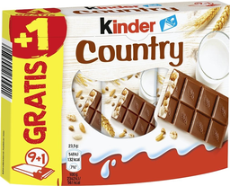 KINDER Ferrero limited country 9 + 1 235g, display, 144 pcs