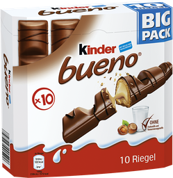 Ferrero Limited Kinder Bueno 10Er 215G, Display, 84Pcs