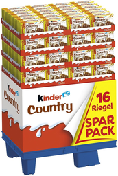Ferrero Limited Kinder Country 16Er Sparpack (16 Riegel À 23,5G), Display, 96Pcs