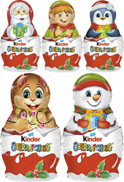 KINDER Ferrero christmas schokolade kleine figur mit überraschung 36g