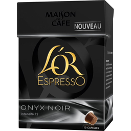 MAISON DU CAFE Cápsulas L'Or Espresso Onyx Noir 10 unidades