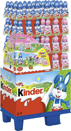 Ferrero Easter - Kinder Schokolade Hase Mit Überraschung Classic / Rosa, Display, 96Pcs