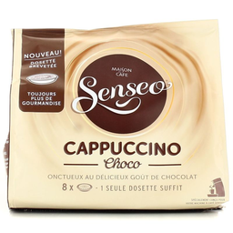 MAISON DU CAFE Monodosis Cappuccino Chocolate Senseo 92g