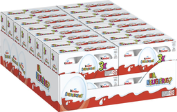 Ferrero Kinder Überraschung 3Er Classic & Rosa, Mix-Carton, 32Pcs