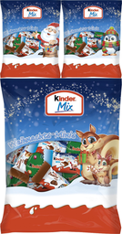 Ferrero Christmas Kinder Mix Beutel Weihnachts-Minis 153G, Display, 96Pcs