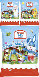 Ferrero Easter - Kinder Mix Beutel Oster-Minis 153G, Display, 96Pcs