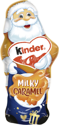 KINDER Ferrero christmas weihnachtsmann milky caramel 110g, display, 144 pcs