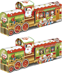 KINDER Calendrier de l'Avent Enfants Chocolat au Lait Train 226 g