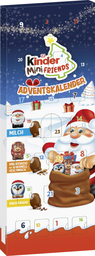 KINDER Calendrier de l'Avent Enfants Chocolat aux Éclats de Biscuit Saveur Caramel 164 g