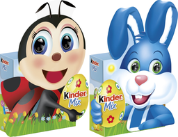 KINDER Petits oeufs de chocolat supérieur au lait avec fourrage lait et noisettes 102 g
