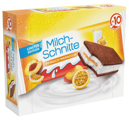 MILCH-SCHNITTE Ferrero limited pfirsich maracuja 10Er 10X28g