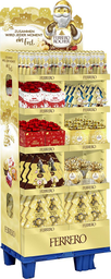ROCHER Ferrero christmas mit 8 praline saison-artikeln, display, 105 pcs