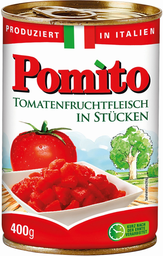 HENGSTENBERG Pomito Tomates pelados em cubos 400 g
