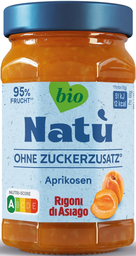 RIGONI DI ASIAGO natù aprikosen BIO fruchtaufstrich 240g