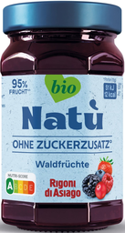 RIGONI DI ASIAGO natù waldfrüchte BIO fruchtaufstrich 240g