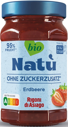 RIGONI DI ASIAGO natù erdbeere BIO fruchtaufstrich 240g