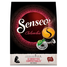 SENSEO Café Dosettes 100% Colombia : 222 g