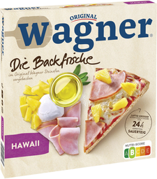 WAGNER Pizza Die Backfrische Hawaii 370 g