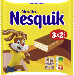 NESQUIK Nestle wafer milk 3Er multipack (3X26g)