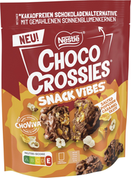 CHOCO CROSSIES Nestle choco crossies snack vibes salted popcorn caramel taste 100g