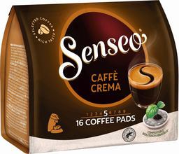SENSEO Café Caffe Crema, 16 monodosis