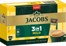 JACOBS Café Instantáneo 3en1 Mild 10 x 11,1 g