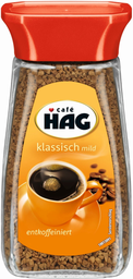 JACOBS Café Hag Klassisch Mild descafeinado 100 g