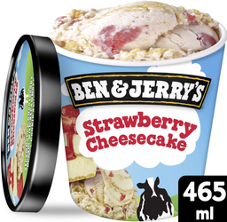 BEN & JERRY´S pint strawberry cheesecake 465ml