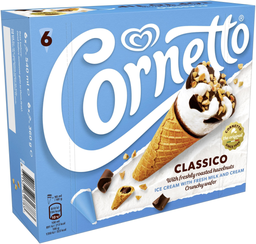 LANGNESE Cornetto Classico Multipack 6 x 90 ml