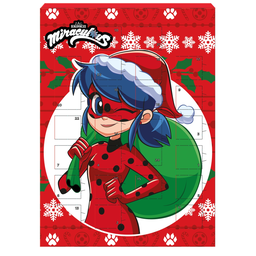 BIP Calendário do Advento Miraculous Chocolate de Leite 75 g