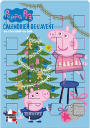 BIP Calendário do Advento Infantil Chocolate de Leite Peppa Pig 75 g
