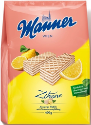 MANNER zitrone schnitten 400g, 5 pcs