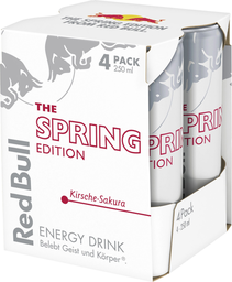 RED BULL Spring Edition Kirsche-Sakura 4 x 250 ml