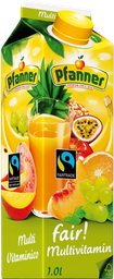 PFANNER Fairtrade Multivitamin Nektar 50% 1000 ml