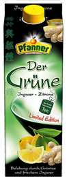 PFANNER Grüner Tee Ingwer-Zitrone Limited Edition 2000 ml