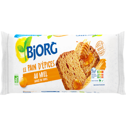 BJORG Gâteau bio Pain d'épice au miel