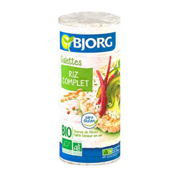 BJORG galette riz complet 130g