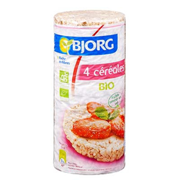 BJORG galette 4 céréales BIO 130g