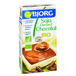 BJORG dessert soja chocolat BIO: la brique de 525g