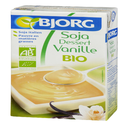 BJORG dessert soja BIO vanille 525g