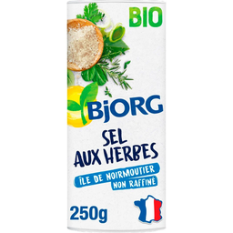 BJORG Sel aux herbes bio île de Noirmoutier le pot de 250g