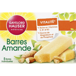 GAYELORD HAUSER Barritas de almendras individuales 125 g