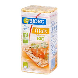 BJORG Organic Corn Cakes 130 g